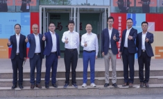 集团高层视察学校  共筑教育新篇章