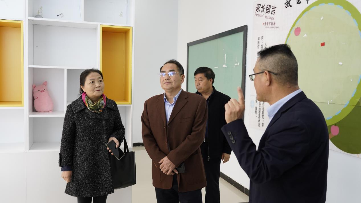 甘肃财贸职业学院领导来我校交流
